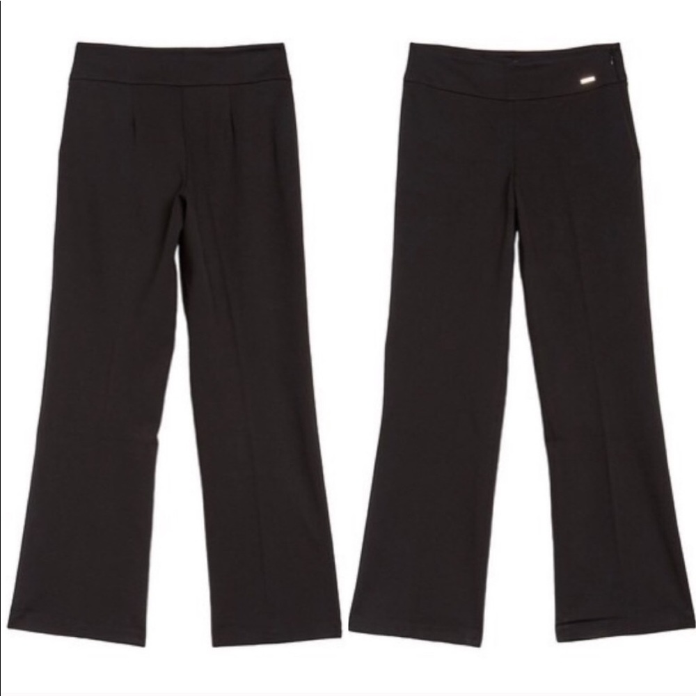 T Tahari - Black Knit Dress Pants